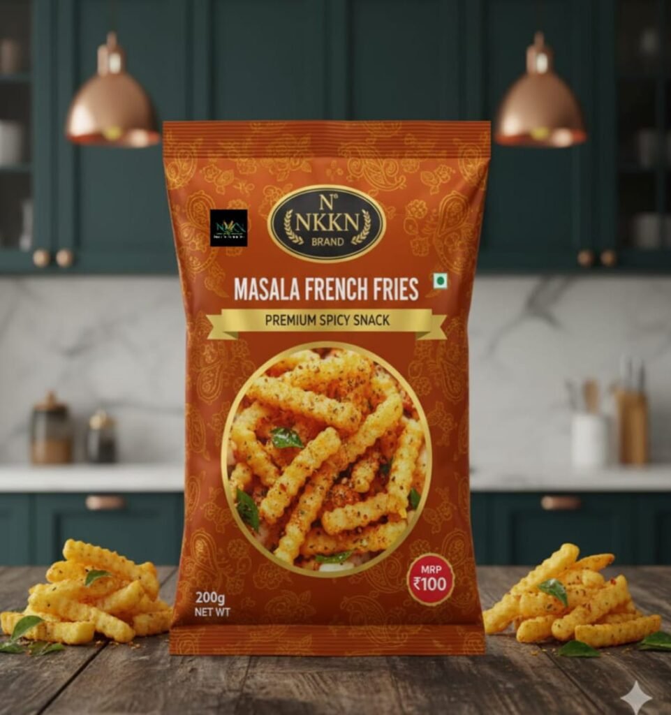 NKKN Masala French Fries: A Premium Spiced Snack that Redefines Flavor, Crunch & Happiness