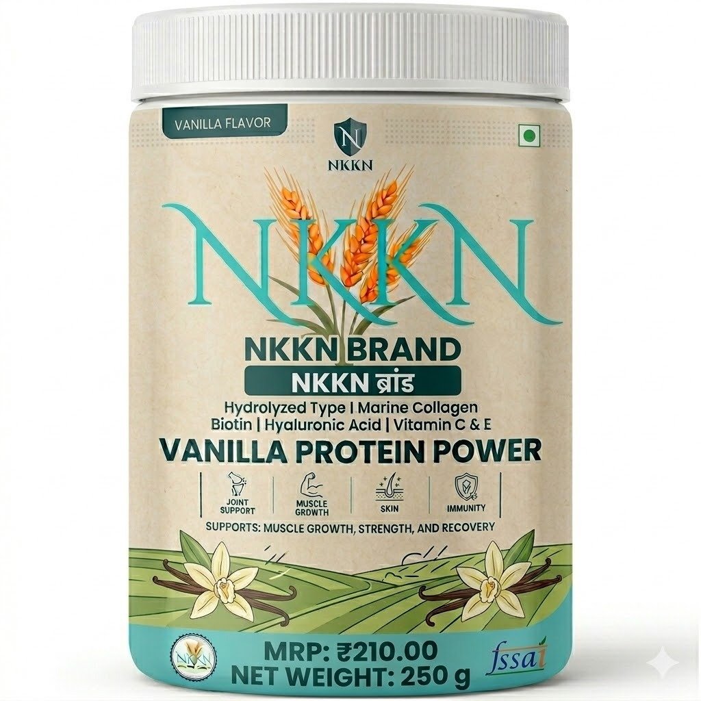NKKN Brand Vanilla Protein Powder